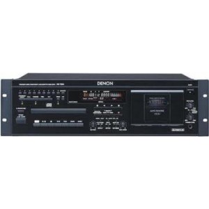 Lecteur combi CD/K7 DENON - Media diffusion