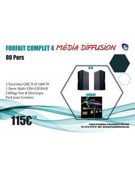 Forfait Complet 4 - 80 Pers